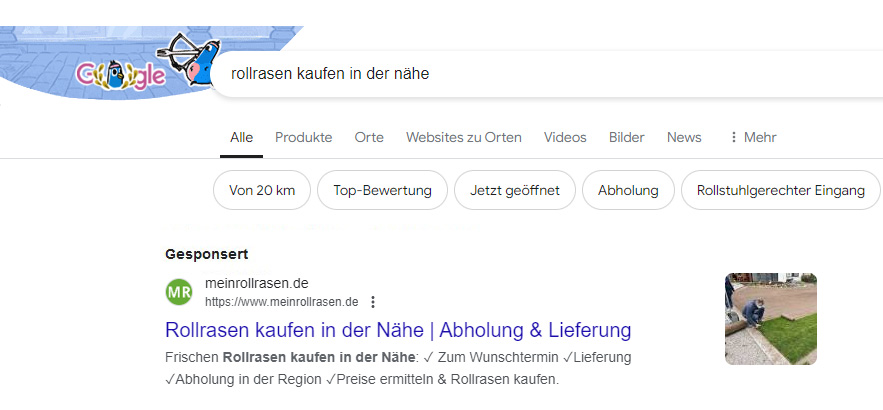 Bezahlte Anzeigen bei Google